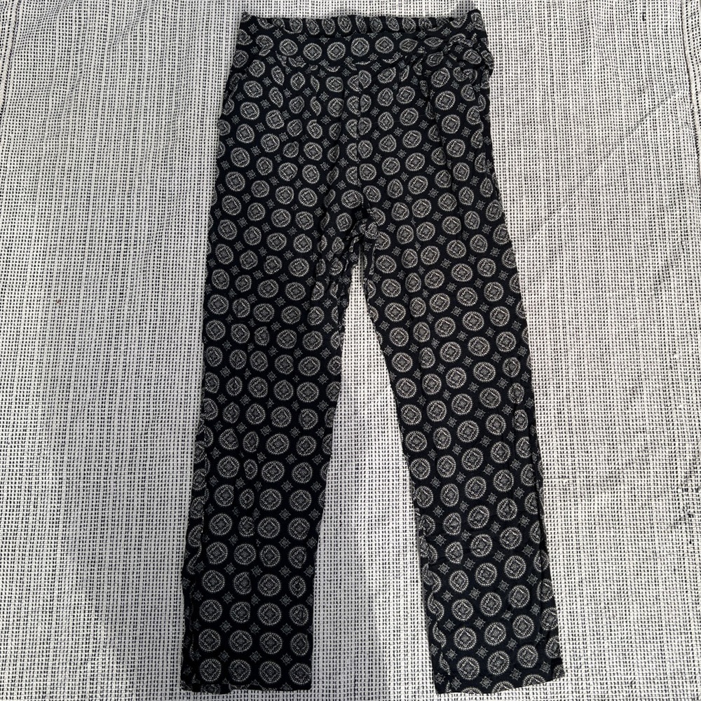 Bohemian Flowy Straight Leg Pants